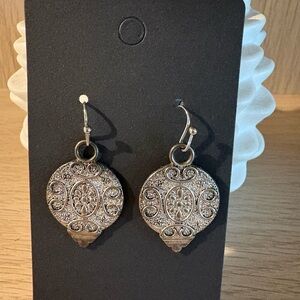 Elegant Silver Dangle Earrings